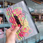 50/100pcs/Set Girls Colorful Nylon Small Elastic Hair Bands Children Ponytail Holder Rubber Bands Headband Kids Hair Accessories
