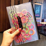 50/100pcs/Set Girls Colorful Nylon Small Elastic Hair Bands Children Ponytail Holder Rubber Bands Headband Kids Hair Accessories