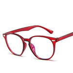 Imwete Anti Blue Light Computer Glasses Frame Men Women Transparent Gaming Glasses Frames Protection Eye Retro Spectacles Frames