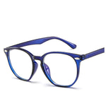 Imwete Anti Blue Light Computer Glasses Frame Men Women Transparent Gaming Glasses Frames Protection Eye Retro Spectacles Frames